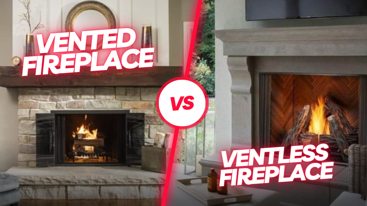 Vented Vs Unvented(Ventless) Gas Fireplace