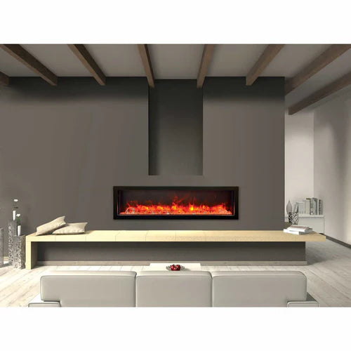 outdoor electric fireplace
