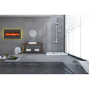 Sierra Flame 34 Inch Linear Wall Mount Electric Fireplace WM-FML-34-4023-STL