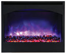 Amantii Zero Clearance ZECL-31-3228-STL 31 inch Built-in Electric Fireplace
