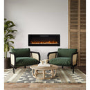 Amantii Fire & Ice Evolution 36" Linear Electric Fireplace with Frameless Display, WiFi & Multi-Color Flames