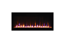 Amantii Fire & Ice Evolution 42" Linear Electric Fireplace with WiFi, Frameless Design & Multi-Color LED Flames