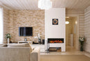 Remii 50-BAY-SLIM Indoor/Outdoor 50 inch 3 Sided Electric Fireplace
