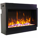 Amantii Remii 55 inch WM-SLIM-55 Smart Indoor Extra Slim Wall Mount Electric Fireplace