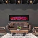 Amantii Remii 65 inch WM-SLIM-65 Smart Indoor Extra Slim Wall Mount Electric Fireplace