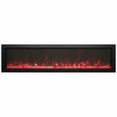 Amantii Remii 65 inch WM-SLIM-65 Smart Indoor Extra Slim Wall Mount Electric Fireplace