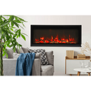 Amantii Remii 65 inch WM-SLIM-65 Smart Indoor Extra Slim Wall Mount Electric Fireplace