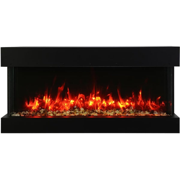Remii 72-BAY-SLIM Indoor/Outdoor 72 inch 3 Sided Electric Fireplace