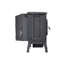 Breckwell Classic Cast 42,000 BTU Pellet Stove – 25" Black Enamel Freestanding Model with Ignitor