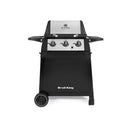 Broil King Porta-Chef 320 49" 3-Burner Portable Gas Grill with Drop-Down Shelves