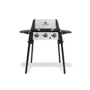 Broil King Porta-Chef 320 49" 3-Burner Portable Gas Grill with Drop-Down Shelves