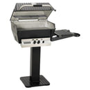 Broilmaster H4X Deluxe Cast Aluminum Gas Grill Package with H-Style Burner & Charmaster Briquets