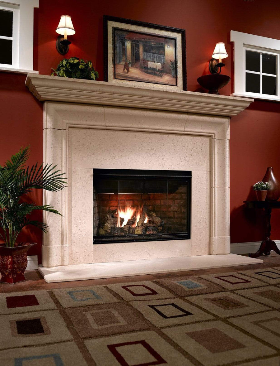 Majestic - Reveal B-Vent Gas Fireplace 36" With IntelliFire Touch Igni