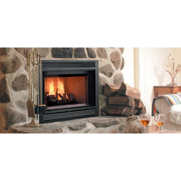 Majestic Sovereign Radiant Traditional 36" High Efficiency Wood Burning Fireplace