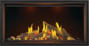 Napoleon Tall Vector 62" Linear Gas Fireplace TLV62LN with Luminous Logs