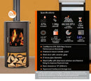 Nectre N65 Modern Freestanding Wood Stove