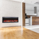 Amantii Symmetry Bespoke 50 Inch  Indoor or Outdoor Built-In Electric Fireplace
