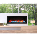 Amantii Symmetry SYM-88-XT Built in Smart Extra Tall Outdoor Electric Fireplace