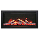 Amantii Symmetry Bespoke 50 Inch  Indoor or Outdoor Built-In Electric Fireplace
