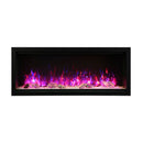 Amantii Symmetry SYM-50-XT Built in Smart Extra Tall Outdoor Electric Fireplace