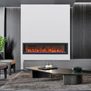 Amantii Symmetry Bespoke 50 Inch  Indoor or Outdoor Built-In Electric Fireplace