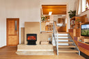 Amantii 26 Inch Sierra Flame Freestanding Electric Fireplace with Logs