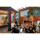 Amantii 60 Inch Panorama Slim BI-60-SLIM-OD Linear Indoor or Outdoor Electric Fireplace