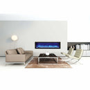 Amantii 60 Inch Panorama Slim BI-60-SLIM-OD Linear Indoor or Outdoor Electric Fireplace