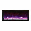 Amantii 60 Inch Panorama Slim BI-60-SLIM-OD Linear Indoor or Outdoor Electric Fireplace
