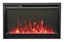 Amantiib Traditional Extra slim 30 Inch Modern Smart Electric Fireplace