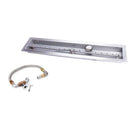 HPC Fire 72" SST Torpedo Trough Match-Lit Fire Pit Insert TOR-CFPK/TRGH72 KIT