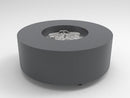 HPC Fire Agni 60" Torpedo Burner Match Lit Natural Gas Fire Pit – Powder-Coated Steel