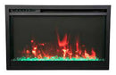 Amantiib Traditional Extra slim 30 Inch Modern Smart Electric Fireplace