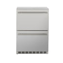 AMD 24" 5.3C Deluxe Outdoor Rated 2-Drawer Refrigerator - AMD-RFR-24DR2-A