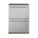 AMD 24" 5.3C Deluxe Outdoor Rated 2-Drawer Refrigerator - AMD-RFR-24DR2-A