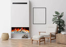 Amantii 55 Inch Tru View Bespoke Built-In Indoor / Outdoor 3 Sided Electric Fireplace