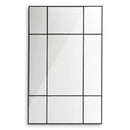 Black Metal Grid Mirror | Eichholtz Mountbatten