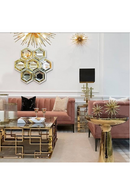 Two-tone Honeycomb Cluster Mirror | Eichholtz Dunello