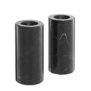 Black Marble Candle Holders (2) | Eichholtz Tobor L