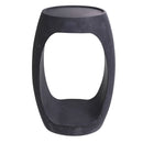 Black Marble Round Side Table | Eichholtz Clipper High