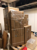 White Home Bar 2-Door Cabinet - 21"