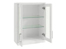 White 21" Short Wall