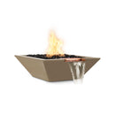 36" MAYA CONCRETE FIRE & WATER BOWL - 36" MAYA CONCRETE FIRE & WATER BOWL