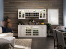 White 21" Short Wall