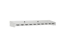 White 42" Hanging Stemware Shelf