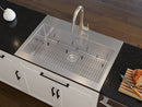 Pull Down Double Action Spray Faucet