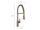 Pro Double Action Spray Flex Pull-Down Faucet
