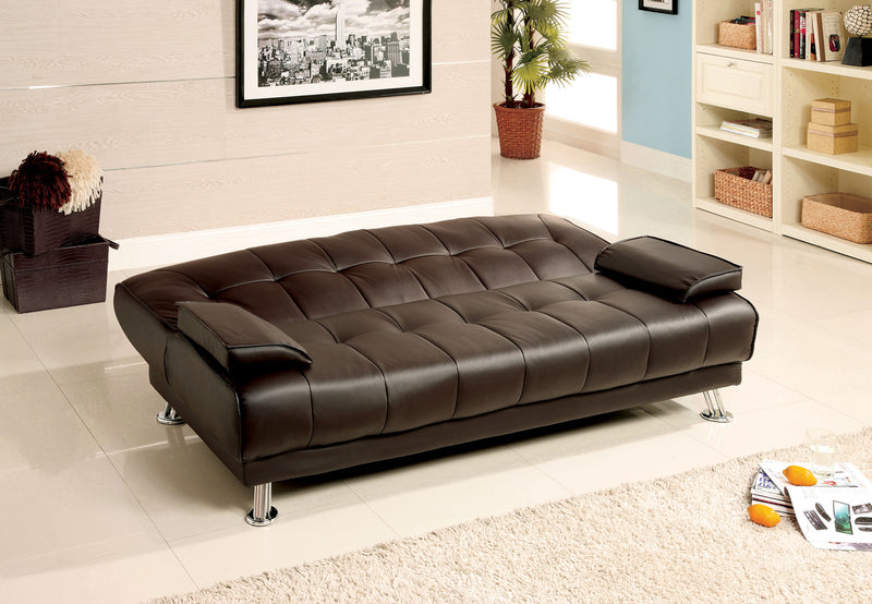 Pacy Contemporary Upholstered Futon