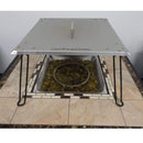 AZ Patio Heaters 24" Fire pit Heat Deflector in Stainless Steel