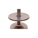 AZ Patio Heaters 34" Tall Hammered Patio Heater with Table - 48000 BTU's